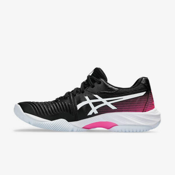 Afbeelding Asics netburner ballastic FF 3 indoorschoenen dames zwart/roze