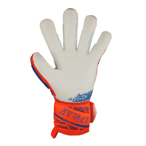 Afbeelding Reusch Attrakt Freegel Silver Keepershandschoenen Heren kleur oranje blauw