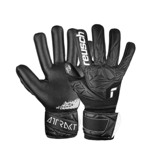 Afbeelding Reusch keepershandschoen attrakt Gold NC Finger Support kleur zwart