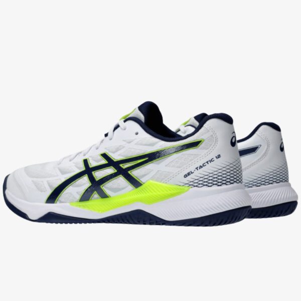 Afbeelding Asics gel-taktik 12 indoorschoen-dames wit/blauw