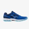 Afbeelding Mizuno Wave Phantom 3 indoorschoen- blauw/wit