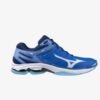 Afbeelding Mizuno Wave voltage 2 indoorschoen blauw/wit