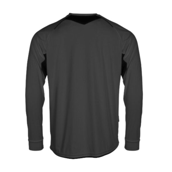 Afbeelding Stanno bergamo referee shirt scheidsrechters shirt antraciet/zwart