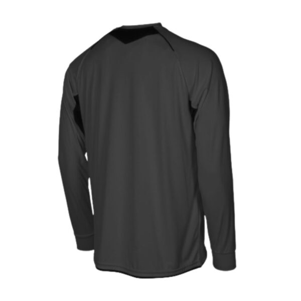 Afbeelding Stanno bergamo referee shirt scheidsrechters shirt antraciet/zwart