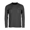 Afbeelding Stanno bergamo referee shirt scheidsrechters shirt antraciet/zwart