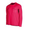 Afbeelding Stanno bergamo referee shirt scheidsrechters shirt lange mouw fuschia