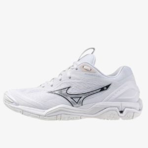 Afbeelding Mizuno wave stealth 6 dames indoorschoen wit/roze