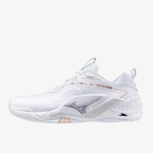 Afbeelding Mizuno wave stealth neo 2 dames indoorschoen wit/roze