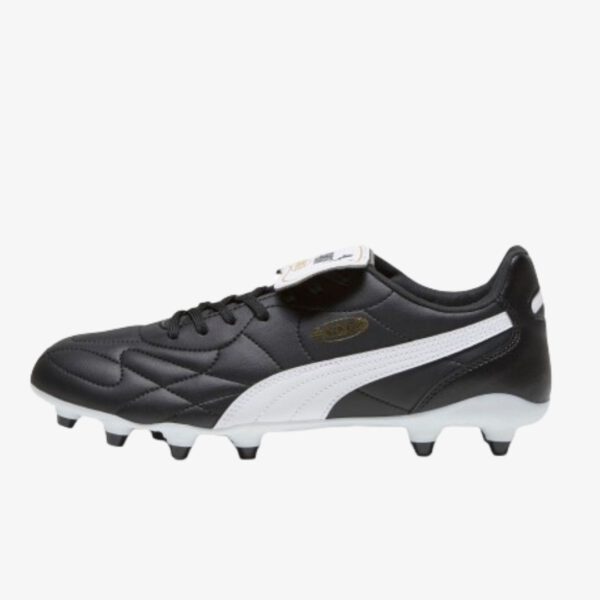 Afbeelding Puma King Top voetbalschoen zwart/wit/goud