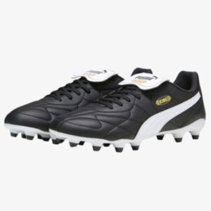 Afbeelding Puma King Top voetbalschoen zwart/wit/goud