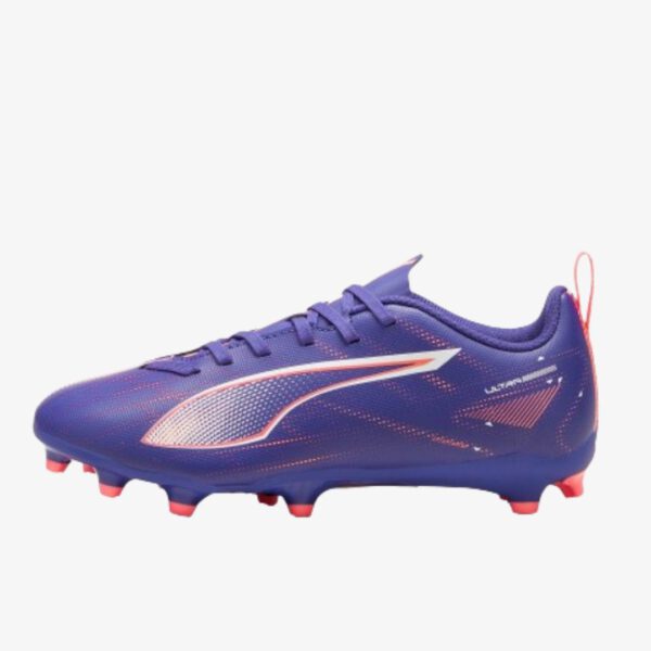 Afbeelding Puma 5 Ultra play FG/AG voetbalschoenen paars/wit