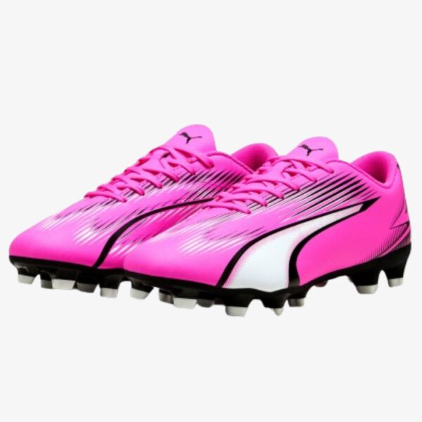 Afbeelding Puma Ultra play FG/AG voetbalschoenen roze /zwart