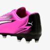 Afbeelding Puma Ultra play FG/AG voetbalschoenen roze /zwart