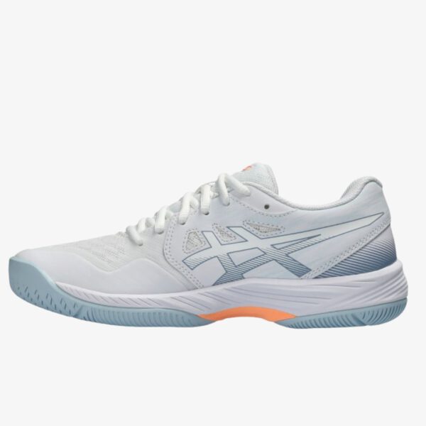 Afbeelding Asics gel-court hunter 3 indoorschoenen dames wit/grijsblauw