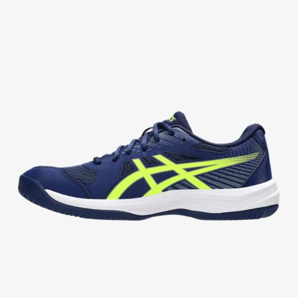 Afbeelding Asics Upcourt 6 indoorschoen heren blauw/geel