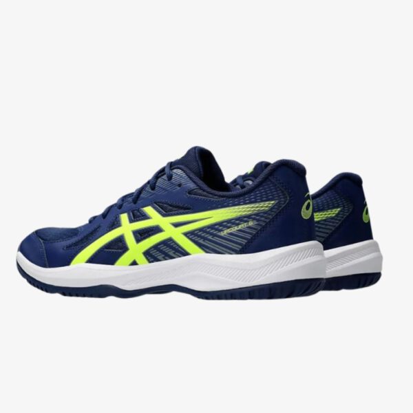 Afbeelding Asics Upcourt 6 indoorschoen heren blauw/geel