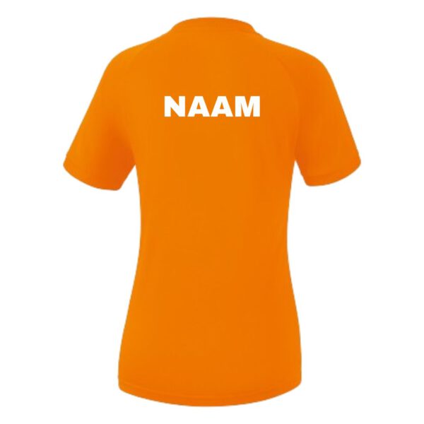 afbeelding Erima trainingsshirt svww oranje naam kleur wit 3132116