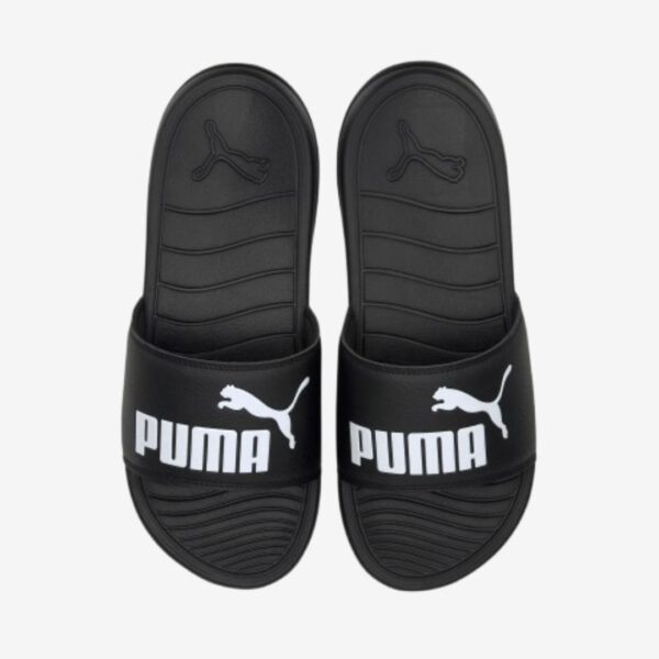 Afbeelding Puma popcat 20 badslippers zwart/wit