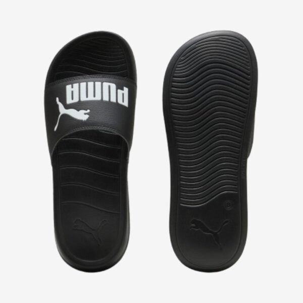 Afbeelding Puma popcat 20 badslippers zwart/wit