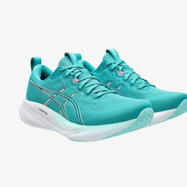 afbeelding asics pulse16 dames groen wit