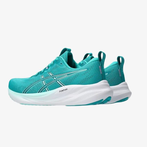 afbeelding asics pulse16 dames groen wit