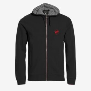 Afbeelding HSV tynarlo Vries hoodie met rits zwart