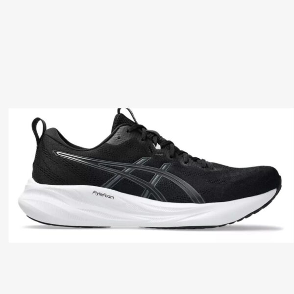 Afbeelding asics gel pulse 16 hardloopschoenen heren zwart/grijs