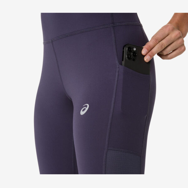 Afbeelding asics core tight harloopbroek Dames kleur paars-mist