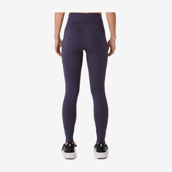 Afbeelding asics core tight harloopbroek Dames kleur paars-mist