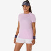 Afbeelding Asics court korte mouw sportshirt dames roze