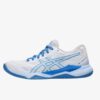 Afbeelding asics gel-tactic 12 indoorschoen dames wit/lichtblauw