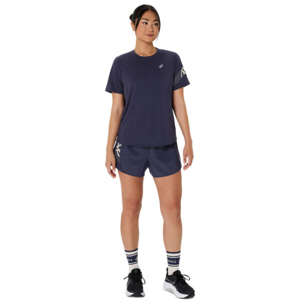 Afbeelding Asics Icon korte mouw sportshirt dames soft paars