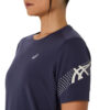 Afbeelding Asics Icon korte mouw sportshirt dames soft paars