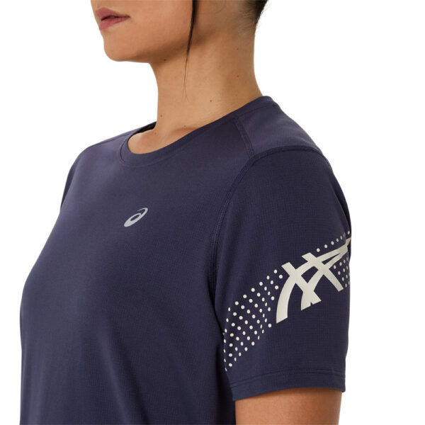 Afbeelding Asics Icon korte mouw sportshirt dames soft paars