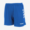 Afbeelding Hummel Memphis short sportbroek dames kleur blauw-wit